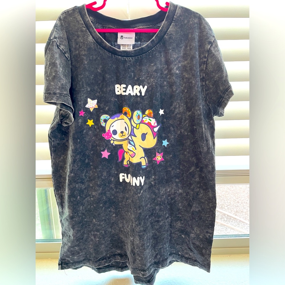 Tokidoki big girl Mineral wash T / Size 16 yeas old